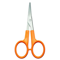 Fiskars Manicure scissors, curved, scissor length 10 cm, quality steel/plastic, Classic, 1000813, orange