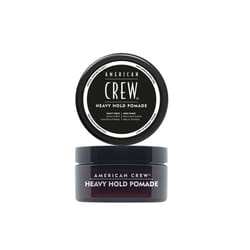 American Crew Heavy Hold Pomade with High Hold & Shine for Smooth & Sculpted Styles (85g) Water-based Formula, Hair Styling for Men