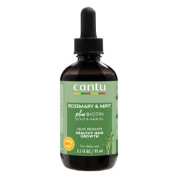 CANTU Strengthening Biotin-Infused Hair & Scalp Oil with Rosemary and Mint 95ml (Packaging may vary)