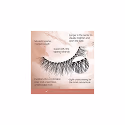 Ardell False Eyelashes Naked Lash 421 4 Pack Multipack Black Subtle Volume And Length Beautiful Soft Lightweight Lashes Super Soft Comfortable