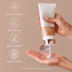 Wella Professionals Fusion Intense Repair Conditioner - Intense Repair and Smoothening Conditioner for Dry and Damaged Hair - Boost Shine and Protect