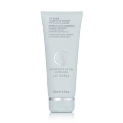 Liz Earle Cleanse and Polish 100ml tube with 2 Muslin Cloths