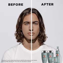 K?rastase Genesis Homme Men?s Shampoo, Anti-Fall Thickening Shampoo, for Weakened and Thinning Hair, Bain De Masse Epaississant, 250 ml