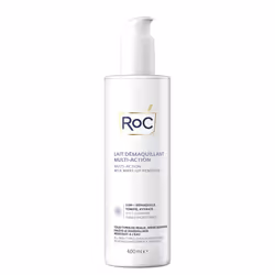 ROC - 3-in-1 Milk Makeup Remover - Effective Makeup Removal - 24-Hour Moisturising Remover - Removes Waterproof Makeup - Skin ...