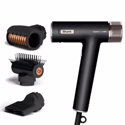 Shark SpeedStyle Pro Hair Dryer, High Performance High-Velocity Hair Dryer For Straight & Wavy Hair with Scalp Shield Technol ...