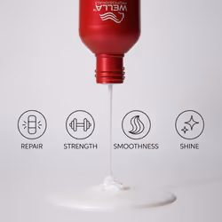 Wella Professionals Ultimate Repair Shampoo, Deep Repair for Damaged Hair, with AHAs and Omega 9 to Rebuild and Strengthen, With Metal Purifier