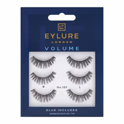 Eylure Strip False Lashes No.101, 3 pairs