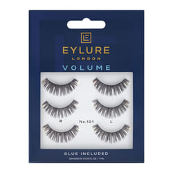 Eylure Strip False Lashes No.101, 3 pairs