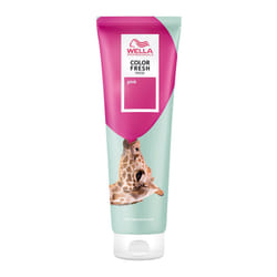 Wella Professional Color Fresh Mask | Temporary Color Refresh Treatment |Semi-Permanent Hair Dye | Wash Out Colour |150ml | Pink