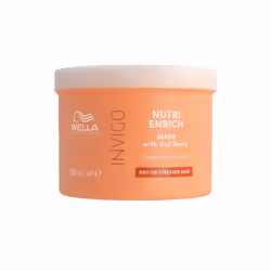Wella Professionals Invigo Nutri Enrich Deep Nourishing Mask - Instant Deep Nourishment Anti-Frizz Hair Mask With Vitamin E a ...