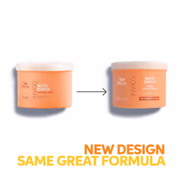 Wella Professionals Invigo Nutri Enrich Deep Nourishing Mask - Instant Deep Nourishment Anti-Frizz Hair Mask With Vitamin E and Oleic Acid - Restore