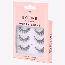 Eylure Texture #117 False Eyelashes, Black by Eylure - Multi Pack- 3 Pairs