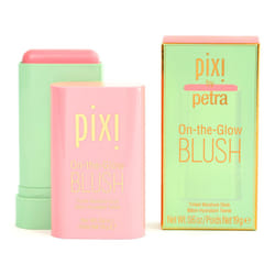 Pixi On-the-Glow Blush - Fleur, Hydrating Tinted Moisture Blush Stick with Ginseng, Aloe Vera & Fruit Extracts, For Cheeks & Lips, 19g / 0.6oz,