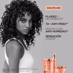 K?rastase Discipline, Smoothing & Anti-Frizz Shampoo, For Fine to Normal Sensitised & Unruly Hair, With Morpho-Keratine, Bain Fluidealiste, 250ml