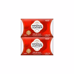 Imperial Leather Bar Soap Original Classic Cleansing Bar, Gentle Skin Care, Bulk Buy, Pack of 8 x 4 bars of 90 g (total 32 ba ...