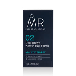 MR Dark Brown Hair Fibres (15g). Paraben Free Hair Loss Concealer with System-PPX, Thinning Hair Concealer for Bald Patch Cover Up, Hair Fibres Dark
