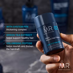 MR Dark Brown Hair Fibres (15g). Paraben Free Hair Loss Concealer with System-PPX, Thinning Hair Concealer for Bald Patch Cover Up, Hair Fibres Dark