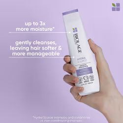 Biolage Dry Hair Shampoo, Hydrating Shampoo, Moisturises and Softens Dry Hair, HydraSource, 250 ml