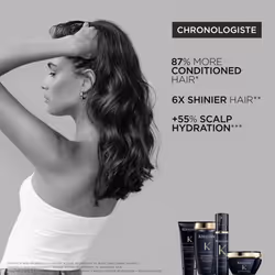 K?rastase Chronologiste, Youth Revitalising Shampoo, For Hair and Scalp, With Hyaluronic Acid, Abyssine & Vitamin E, Bain R?g?n?rant, 250ml