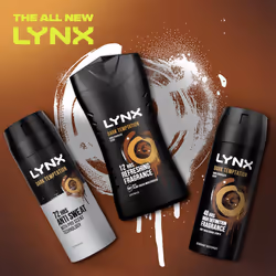 Lynx Dark Temptation Shower Gel 12 hours of irresistible smell 6x 225 ml