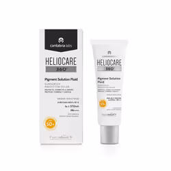 Heliocare 360? Pigment Solution Fluid, SPF50 Sun Cream with Anti-Pigmentation Protection, Protects Against UVA, UVB, Visible ...