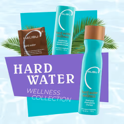 Malibu Hard Water Wellness Treatment Kit, 9 Oz Shampoo, 9 Oz Conditioner And 0.17 Hard Water Treatment