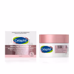 Cetaphil Day Cream SPF 15, 50g, Healthy Radiance Brightening Face Moisturiser For Hyperpigmentation, With Niacinamide