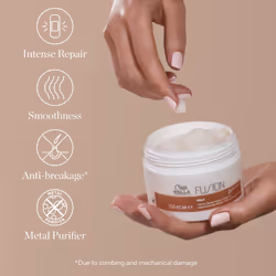 Wella Professionals Fusion Intense Repair, Protection against Hair Breakage and Damage, Professional Hair Care, Hair Mask, 150ml