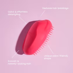 Tangle Teezer | The Original Detangling Hairbrush | Perfect for Wet & Dry Hair | Two-Tiered Teeth & Palm-Friendly Design | For Glossy, Frizz-Free