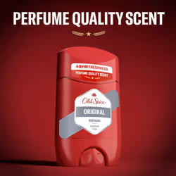 Old Spice Original Deodorant Stick For Men, Aluminium Free, Long Lasting Perfume Quality Scent, 48H Fresh, Invisible on Black & White, Multipack 6 x