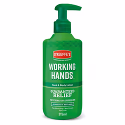 O'Keeffe's Working Hands Hand & Body Lotion, 315ml ?Suitable for Sensitive Skin | Hydrates, Restores & Relieves Dry, Cracked ...