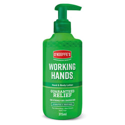 O'Keeffe's Working Hands Hand & Body Lotion, 315ml ?Suitable for Sensitive Skin | Hydrates, Restores & Relieves Dry, Cracked Skin | Fast-absorbing,