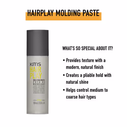 KMS Hair Play Molding Paste for All Hair Types, 100ml
