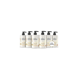 Imperial Leather Moisturising Hand Wash, Cotton Flower & Vanilla Orchid, Antibacterial, Signature Oil Blend, Gentle Skin Care, Bulk Buy Pack of 6 x