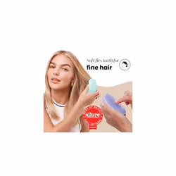 Tangle Teezer | The Fine and Fragile Detangling Hairbrush for Wet & Dry Hair | Colour Treated, Fine, Fragile Hair | Mint Violet