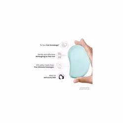 Tangle Teezer | The Fine and Fragile Detangling Hairbrush for Wet & Dry Hair | Colour Treated, Fine, Fragile Hair | Mint Violet