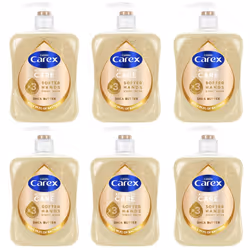 Carex Advanced Care Shea Butter Antibacterial Hand Wash, 3x More Moisturisers, Clean & Protect Hands, Bulk Buy, Pack of 6 x 5 ...