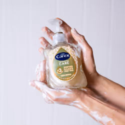 Carex Advanced Care Shea Butter Antibacterial Hand Wash, 3x More Moisturisers, Clean & Protect Hands, Bulk Buy, Pack of 6 x 500ml