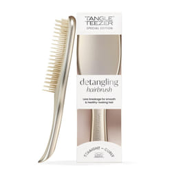 Tangle Teezer The Ultimate Detangler Chrome Hairbrush | For Wet & Dry Hair | Detangles All Hair Types | Reduces Breakage, Eliminates Knots |