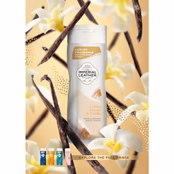 Imperial Leather Cotton Flower & Vanilla Moisturising Body Wash Shower Gel Signature Oil Blend, Creamy Lather, Gentle Skin Care, Bulk Buy, Pack of