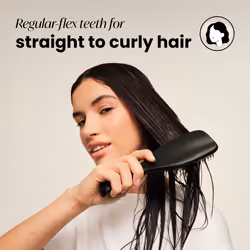 Tangle Teezer | The Large The Ultimate Detangler Hairbrush | Perfect for Long, Thick, Curly & Textured Hair | Two-Tiered Teeth for Gentle Detangling |