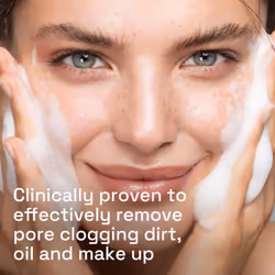 Cetaphil Hydrating Foaming Cream Cleanser and Makeup Remover, 473ml, Face Wash with Niacinamide for Normal, Dry or Sensitive Skin, Vegan-Friendly