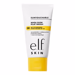 e.l.f. SKIN Suntouchable Whoa Glow SPF 30, Sunscreen & Makeup Primer For A Glowy Finish, Made With Hyaluronic Acid, Vegan & C ...