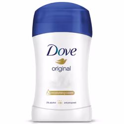 Dove Original Anti-Perspirant Cream Women's Deodorant Stick with ? moisturising cream & 100% natural caring oil for 48 hour o ...