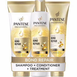 Pantene Molecular Bond Repair Shampoo, Conditioner, Treatment