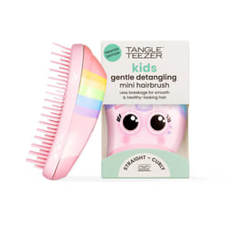 Tangle Teezer |The Original Mini Detangling Hairbrush | Palm Size Perfect for Kids & Travelling | Ideal for Wet & Dry Hair |Reduces Flyaways | Rainbow