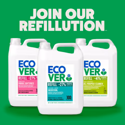 Ecover Hand Wash, Hand Soap Refill, Lavender and Aloe Vera, Dermatologically Tested, For Sensitive Skin 5L