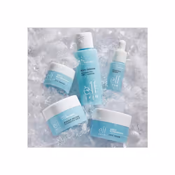 e.l.f. SKIN Hydrated Ever After Skincare Mini Kit, Cleanser, Makeup Remover, Moisturiser & Eye Cream For Hydrating Skin, Airplane-Friendly Sizes