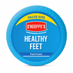 O'Keeffe's Healthy Feet Value Size Jar, 180g ? Foot Cream for Extremely Dry, Cracked Feet | Instantly Boosts Moisture Levels, ...