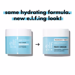 e.l.f. SKIN Holy Hydration! Face Cream - Fragrance Free, Moisturizes & Softens Skin, Quick-Absorbing & Ultra-Hydrating, 1.8 Oz (50g)